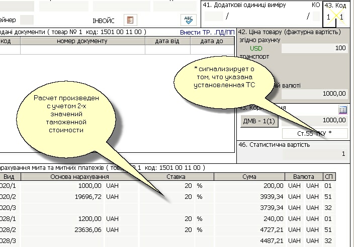 Таблица таможенной стоимости автомобилей